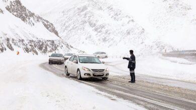 بارش برف و باران در جادههای ۱۲ استان کشور/ حتما بخوانید