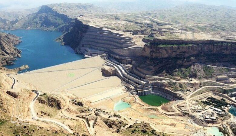 جاری شدن آب یک رودخانه به سمت سد مهم و بزرگ ایران