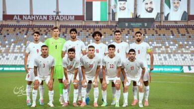 فهرست ۲۳ نفره تیم ملی امید برای اردوی امارات و جام ملتهای آسیا