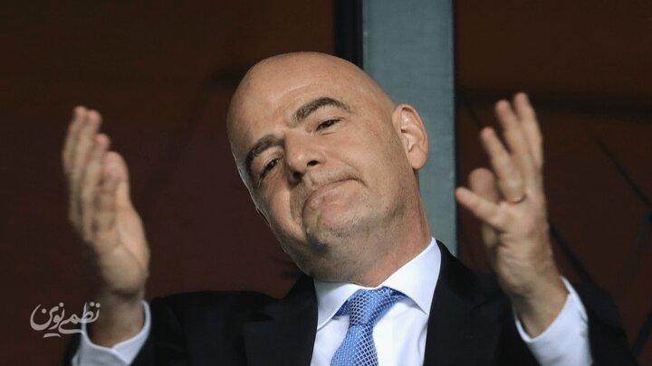 وقاحت رئیس فیفا درباره گرانی بلیت جام جهانی