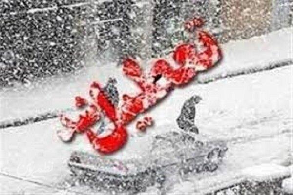 بارش برف مدارس زنجان را غیرحضوری کرد
