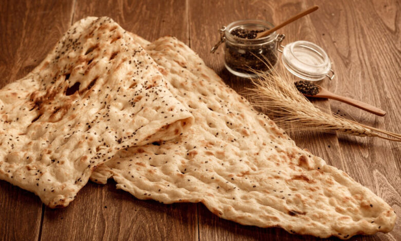 نان گندم - آرد كامل - نان سبوس دار