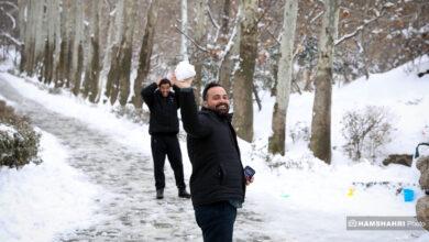 جشن آدم برفی ها در تهران