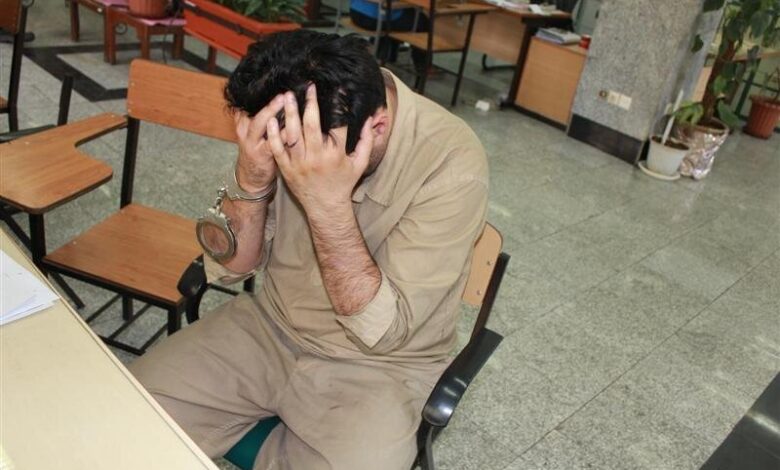 دستگیری - مرد - مرد زندانی