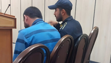 قاتل الهه حسین نژاد - دادگاه - مرد - دستگیری - دادگاه