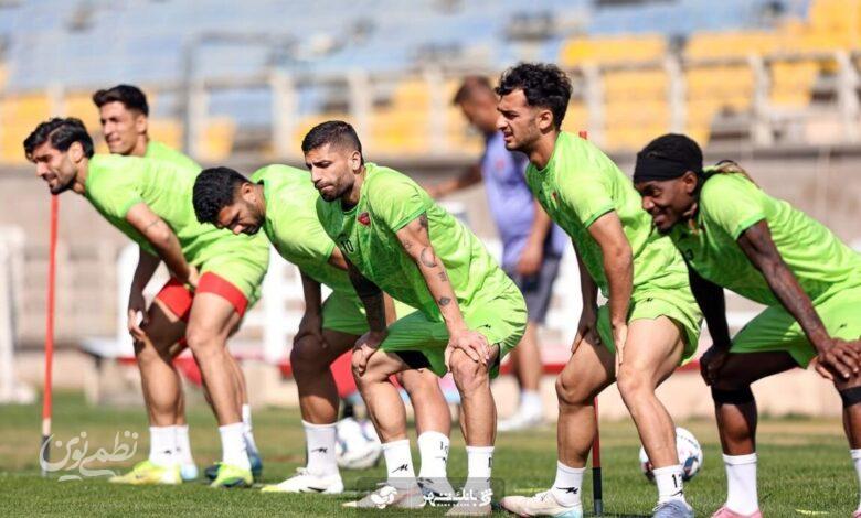 تمرين پرسپوليس