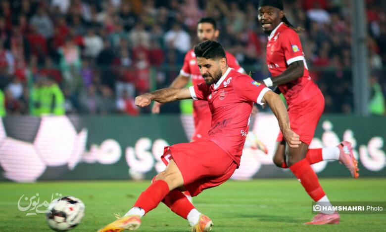 برد ۳-۰ پرسپولیس مقابل استقلال خوزستان| لیگ برتر فوتبال