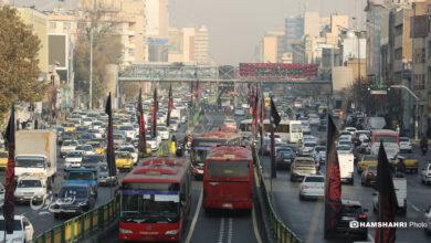 هشدار نارنجی آلودگی هوای تهران