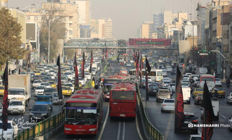 هشدار نارنجی آلودگی هوای تهران