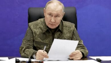 پوتین در خط مقدم