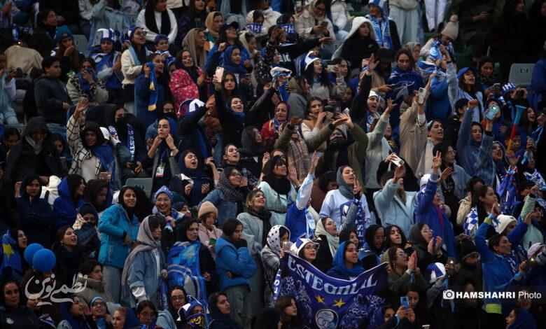 تصاویر دربی 106 تهران| پرسپولیس صفر- استقلال صفر