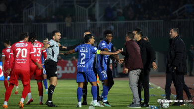 حاشیه های دربی ۱۰۶ پرسپولیس ۰ - ۰ استقلال در اراک