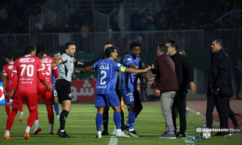 حاشیه های دربی ۱۰۶ پرسپولیس ۰ - ۰ استقلال در اراک