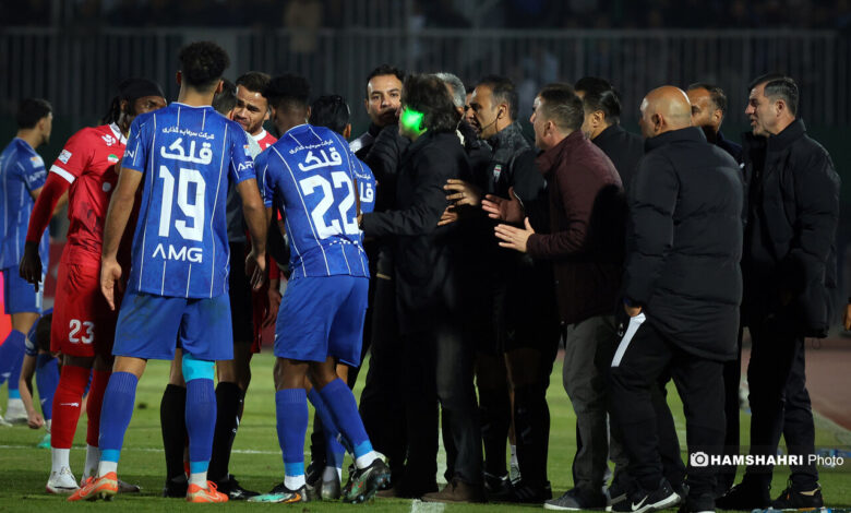 حاشیه های دربی ۱۰۶ پرسپولیس ۰ - ۰ استقلال در اراک