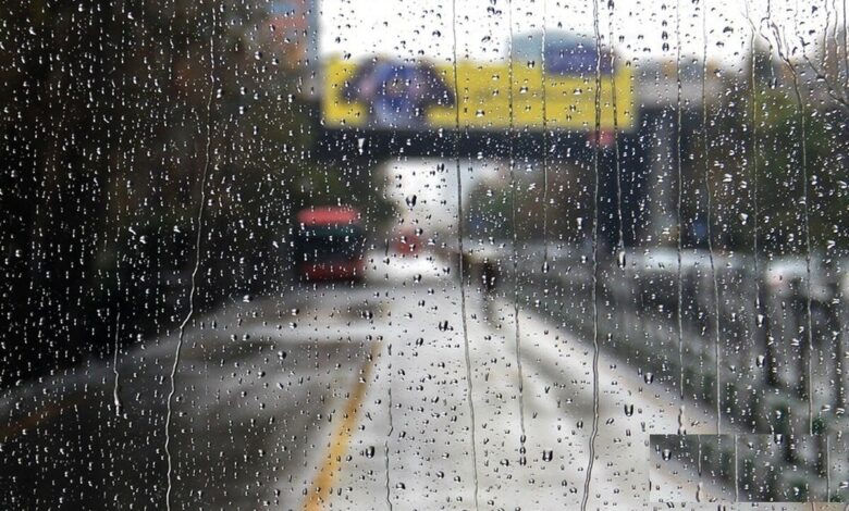 رگبار باران - بارش باران