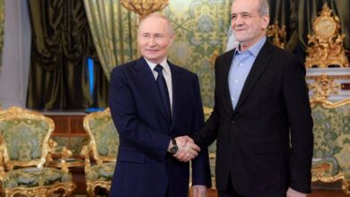 پرشکیان پوتین