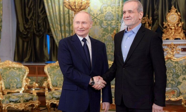 پرشکیان پوتین