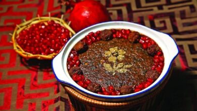 طرز تهیه آش انار ساده