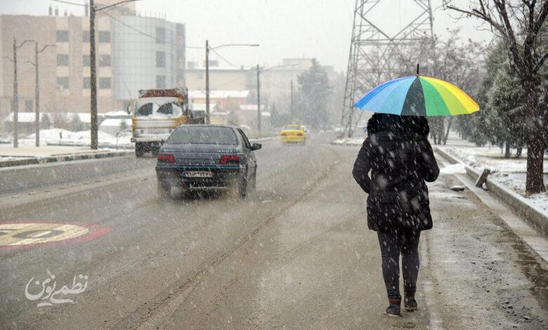 هواشناسی- بارش برف