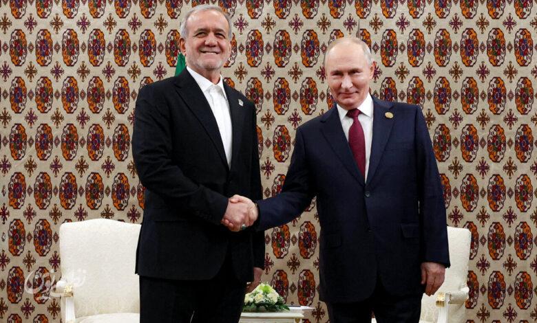 پزشکیان و پوتین