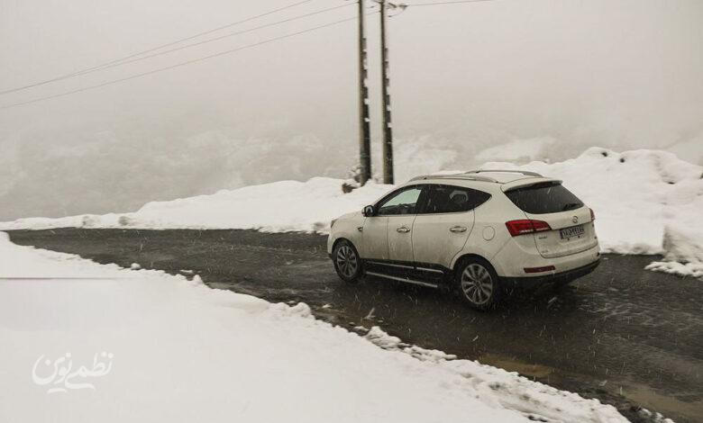 بارش برف / گیلان / زمستان / سرما