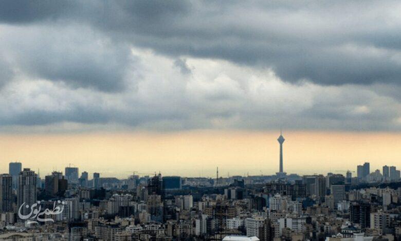 ابرها تهران- آسمان تهران