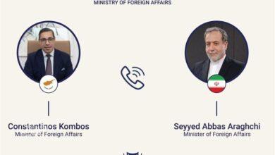 وزیر خارجه قبرس با عراقچی