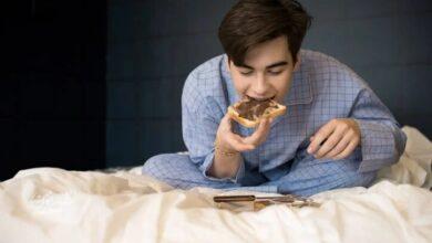 غذا خوردن شبانه