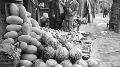 بازار شب یلدای ۶۰ سال پیش! ؛ سال ۱۳۴۴