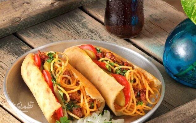 ساندویچ ماکارونی