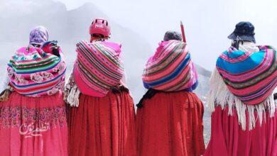 دامن زنان در بولیوی