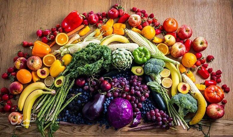 غذای رنگین کمانی