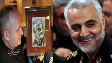 حاج قاسم سلیمانی و ژنرال روس