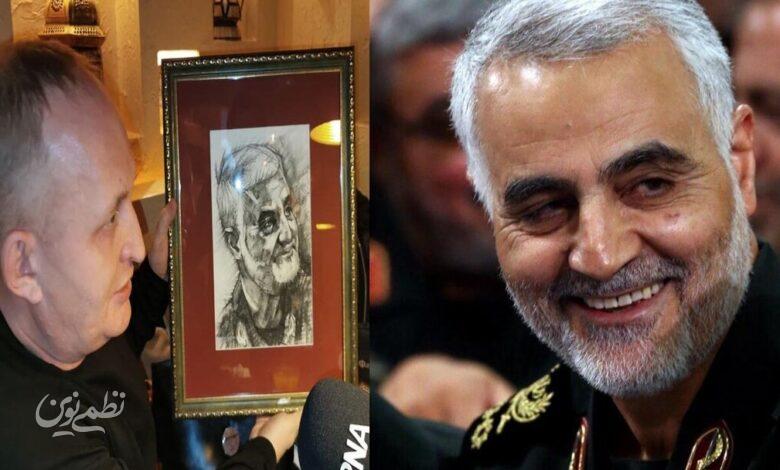 حاج قاسم سلیمانی و ژنرال روس