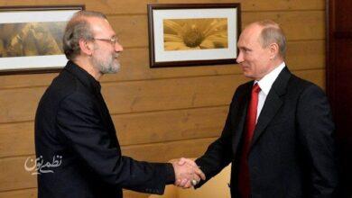 لاریجانی پوتین