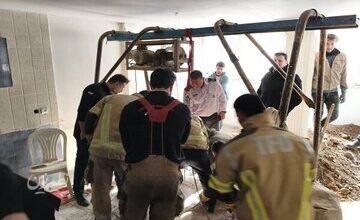 گرفتار شدن دو کارگر در چاه ۲۵ متری/ جزئیات