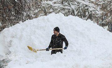 بارش نیم متری برف در این منطقه
