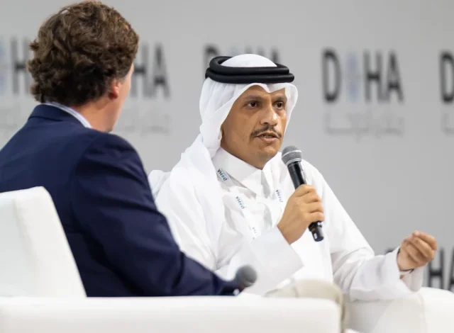 تاکر کارلسون در دوحه