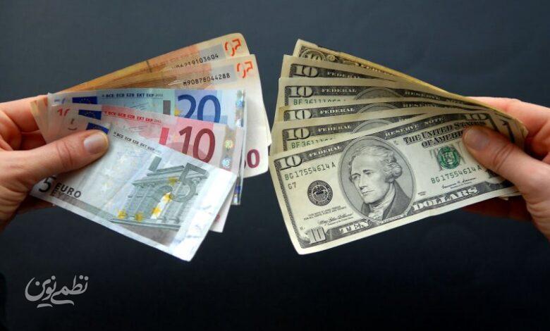 قیمت دلار و یورو امروز 14 دی ماه + جدول