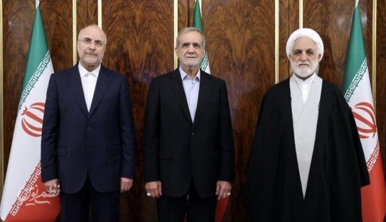 بیانیه مهم و مشترک سران قوا خطاب به مردم ایران منتشر شد