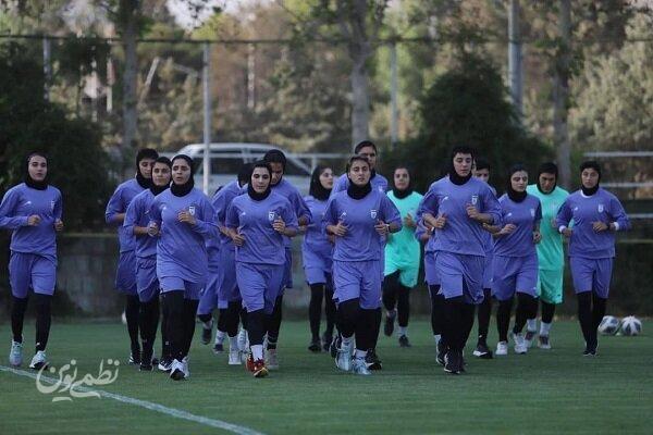 اعلام زمان اعزام تیم ملی فوتبال بانوان ایران به جام ملتهای آسیا