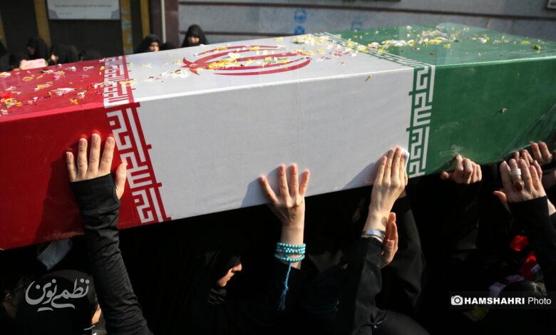 تشییع ۱۰۰ شهید گمنام دفاع مقدس