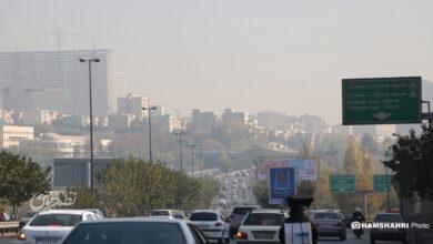الودگی هوای تهران