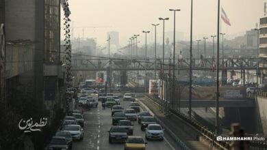 هشدار نارنجی آلودگی هوای تهران