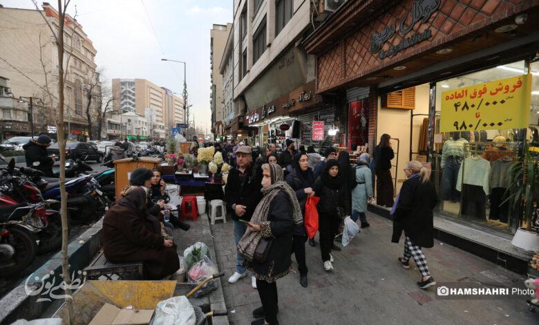 فعالیت بازار تجریش در آرامش