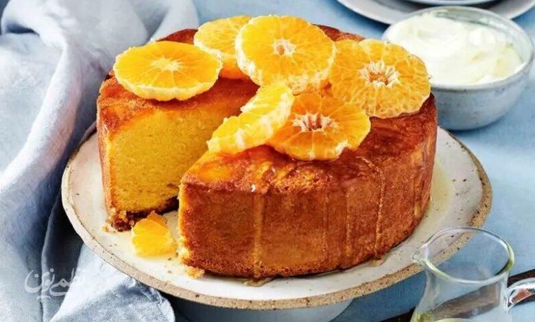 کیک پرتقالی