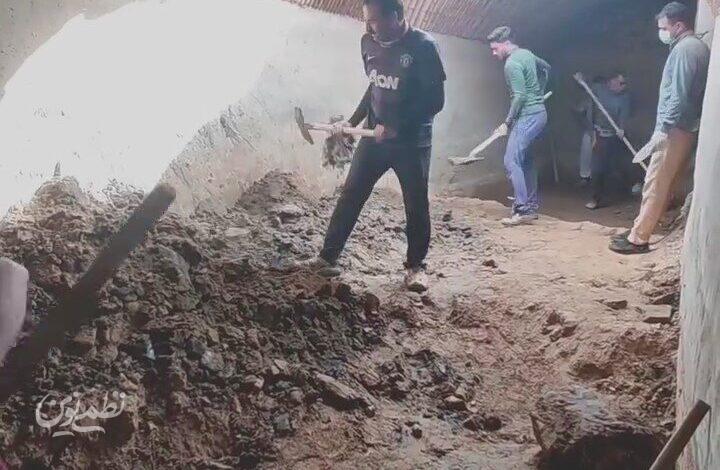 مرمت حوض دربیدی