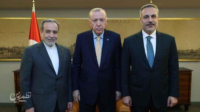 ديدار عراقچي با اردوغان