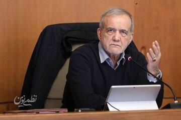 تصاویر خاص از جلسه هیئت دولت پزشکیان + عکس