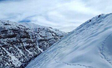 ارتفاع برف در این منطقه به ۶ متر رسید